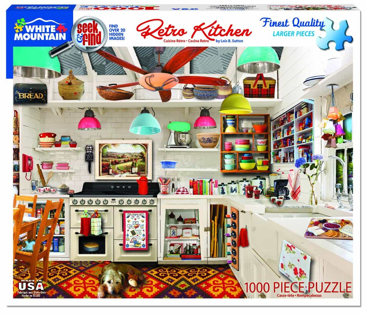 1000pc Retro Kitchen Seek & Fi