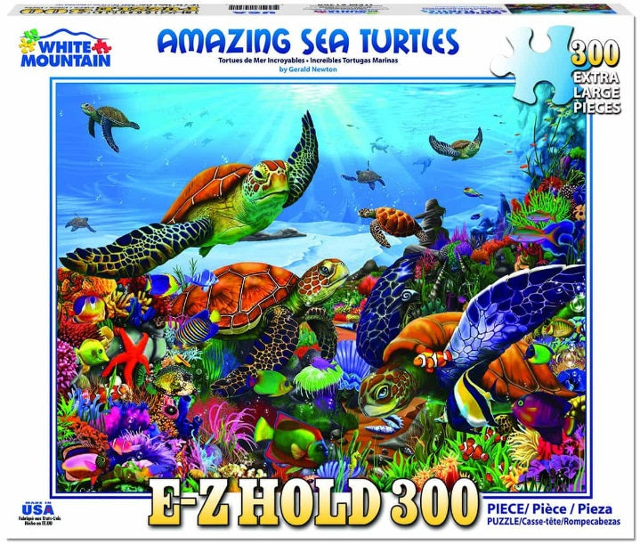 300pc Amazing Sea Turtles Puzz