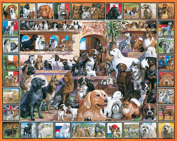 World of Dogs 1000pc Puzzle