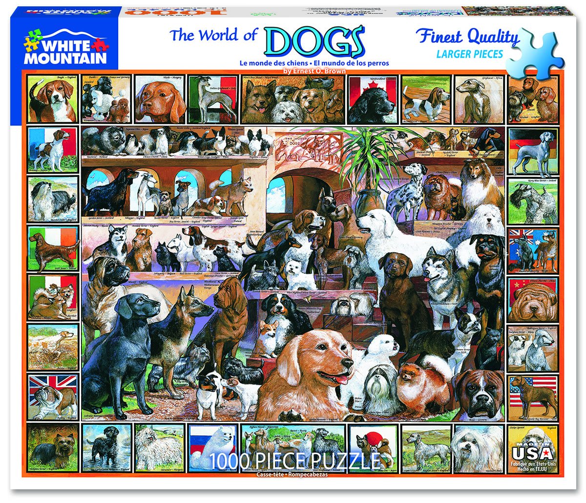 1000pc World of Dogs Puzzle