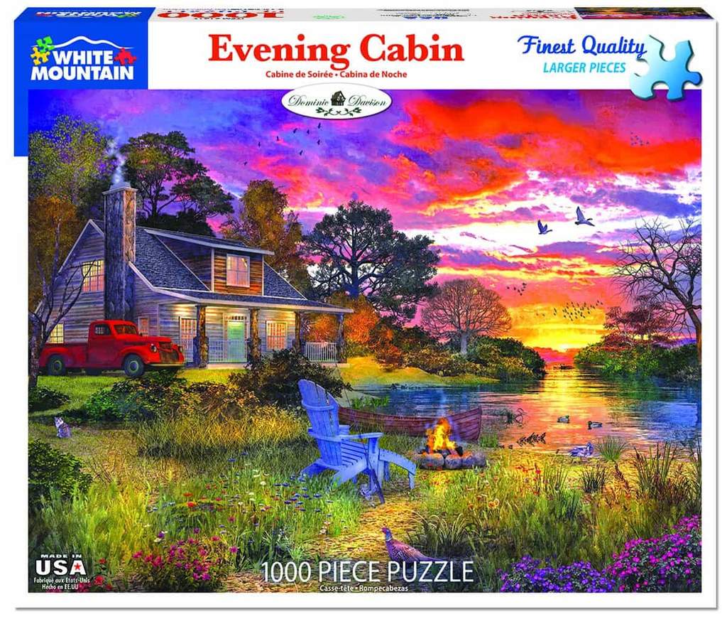 1000pc Evening Cabin Puzzle