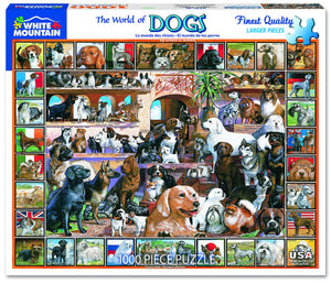 World of Dogs 1000pc Puzzle