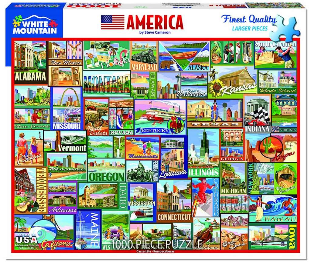 America 1000pc Puzzle