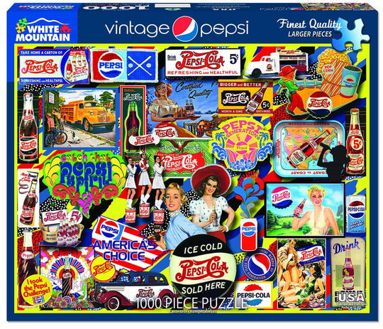 Vintage Pepsi 1000pc Puzzle