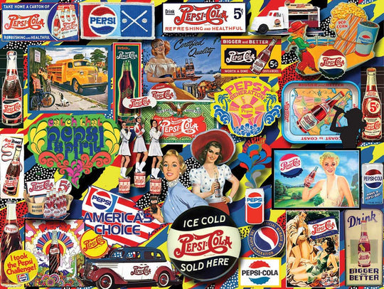 1000pc Vintage Pepsi Puzzle