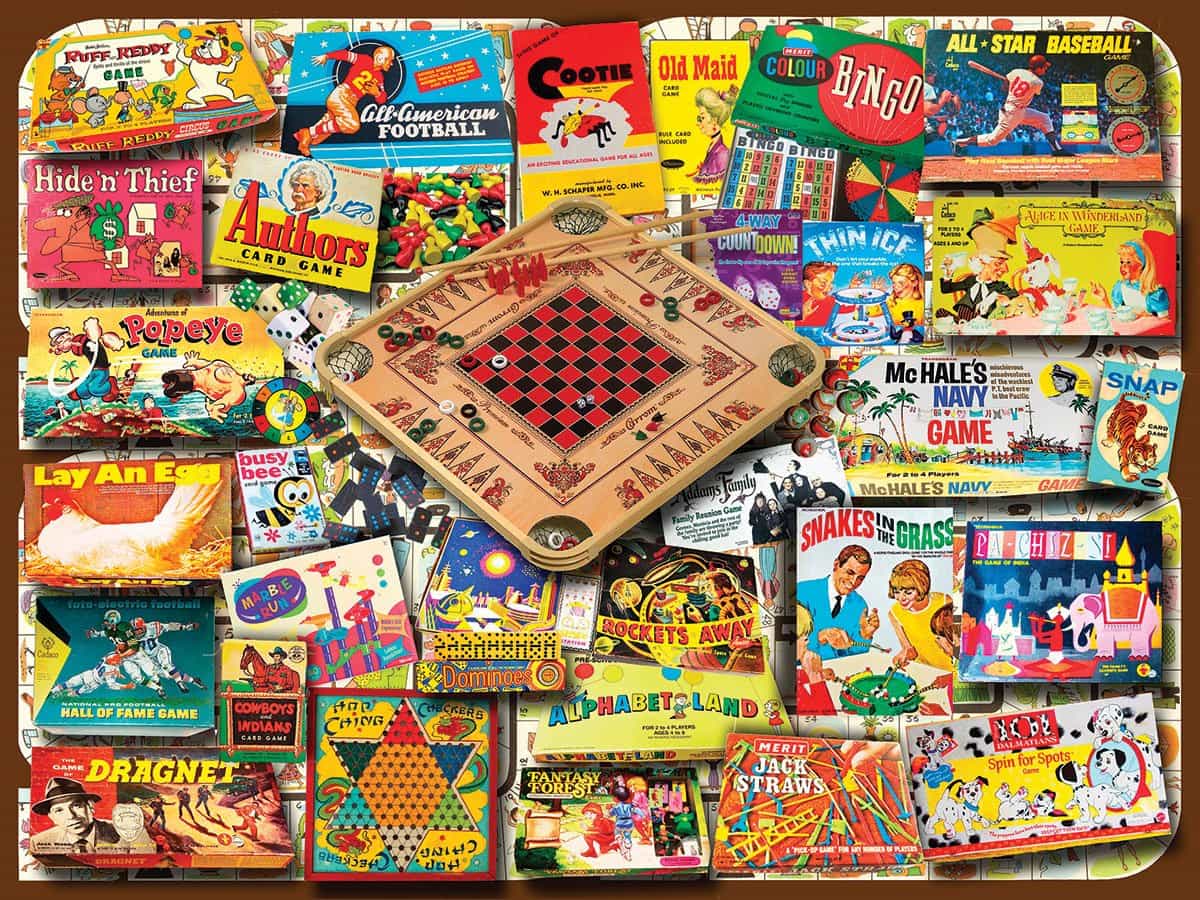 500pc Classic Games Puzzle