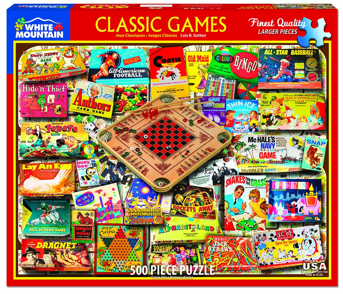 500pc Classic Games Puzzle