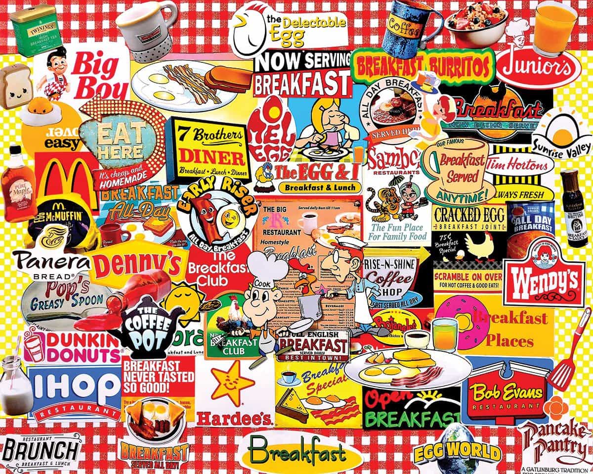 1000pc I Love Breakfast Puzzle