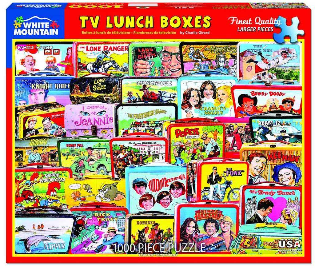 1000pc TV Lunch Boxes Puzzle