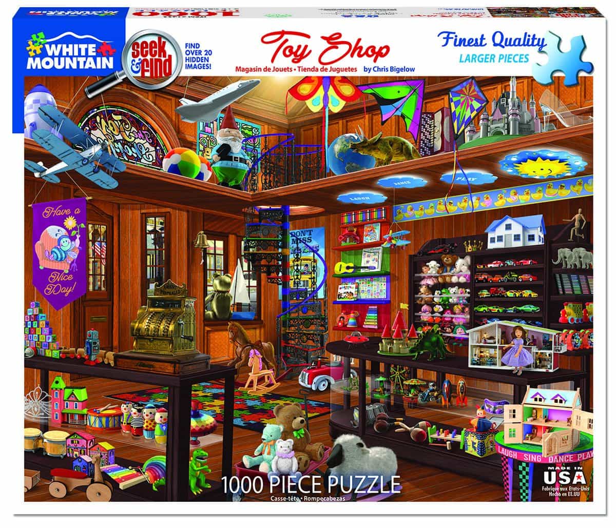 1000pc Toy Shop Seek & Find Pu
