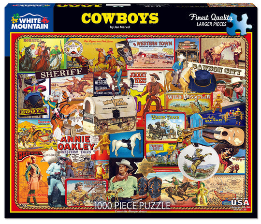 1000pc Cowboys Puzzle