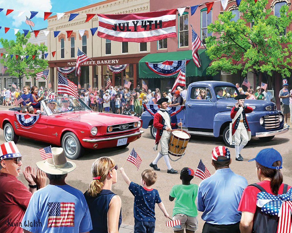 1000pc 4th of July Parade Puzz