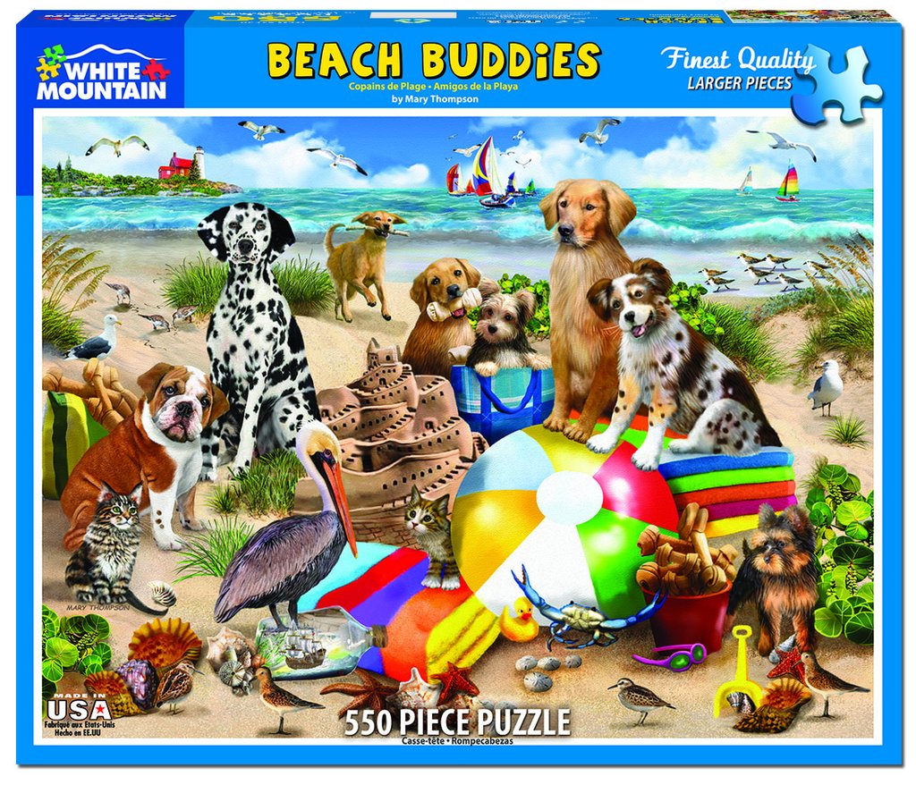 550pc Beach Buddies Puzzle