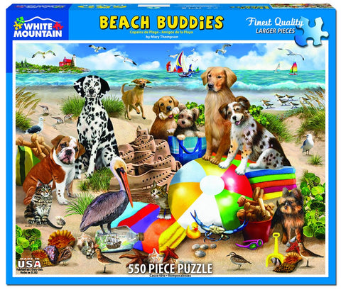 Beach Buddies 550pc Puzzle