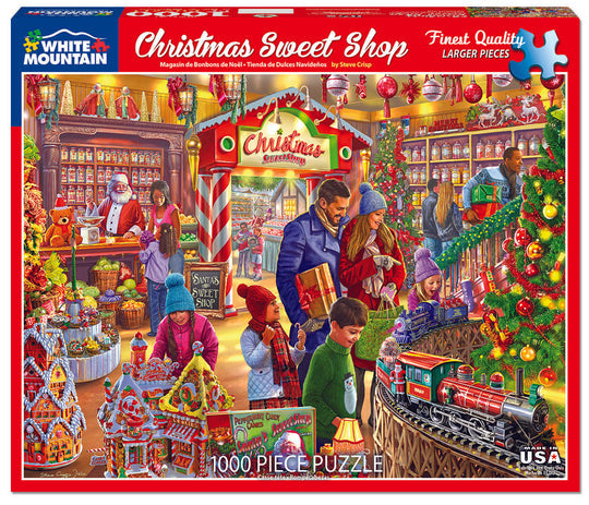 1000pc Christmas Sweetshop Puz