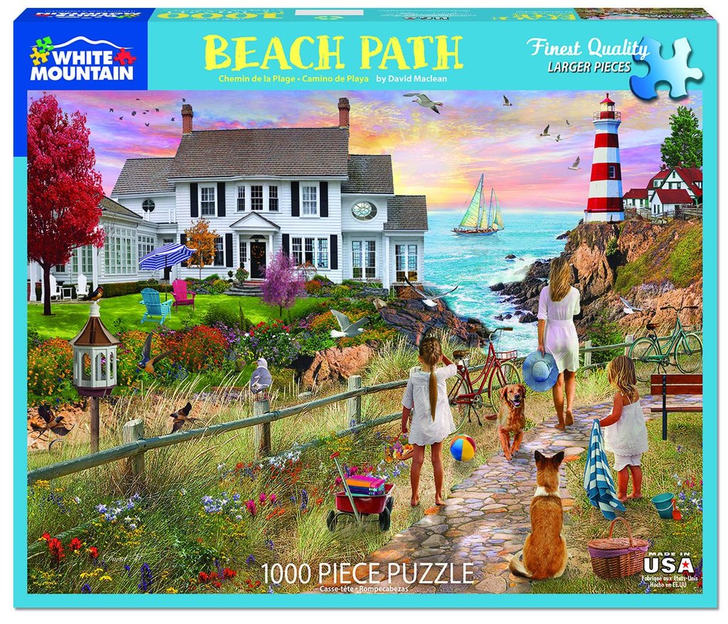 1000pc Beach Path Puzzle