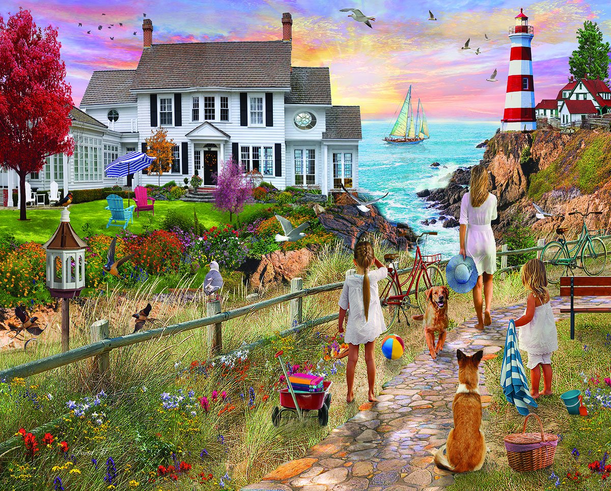 1000pc Beach Path Puzzle