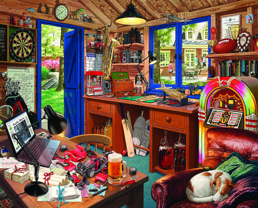 Dad's Hideaway 1000pc Puzzle