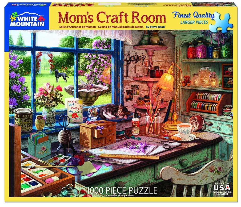 1000pc Mom's Craft Room Puzzle