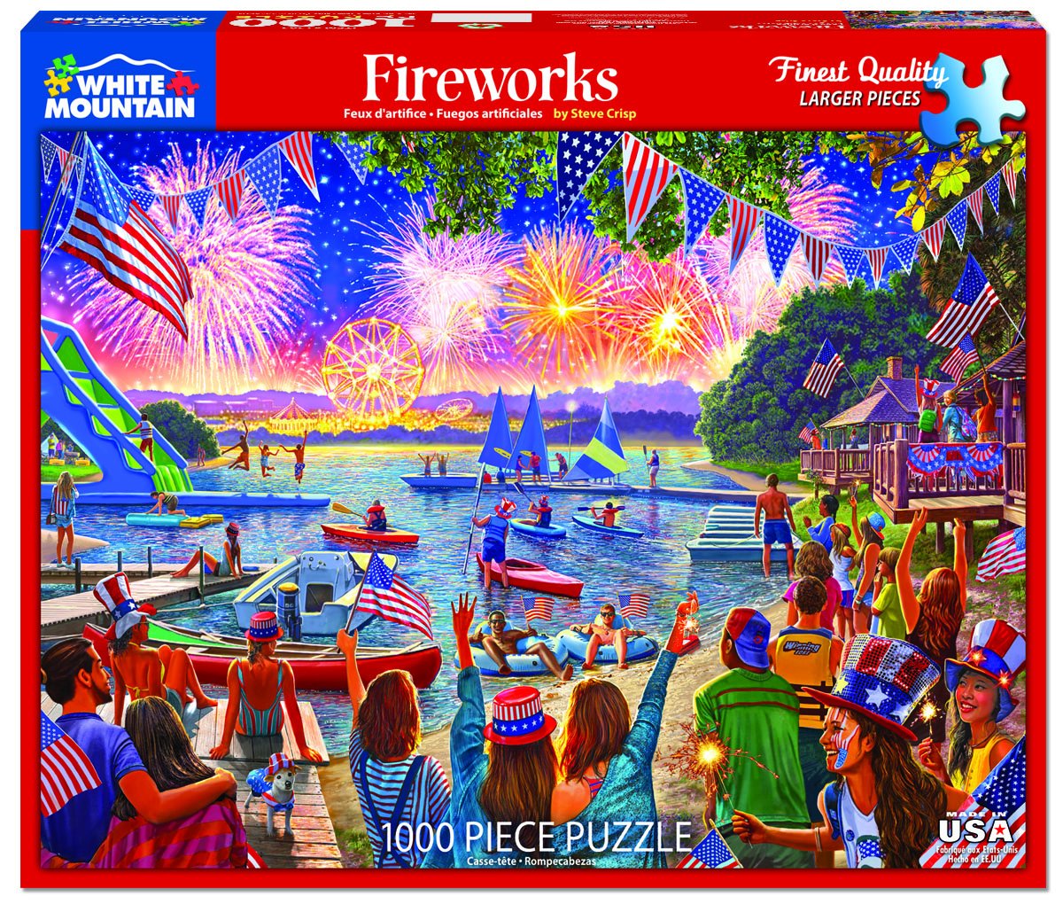 1000pc 4th of July Fireworks P
