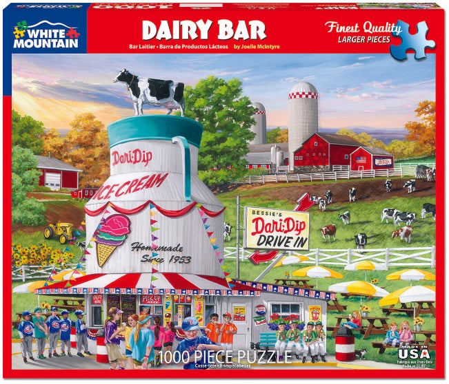 1000pc Dairy Bar Puzzle