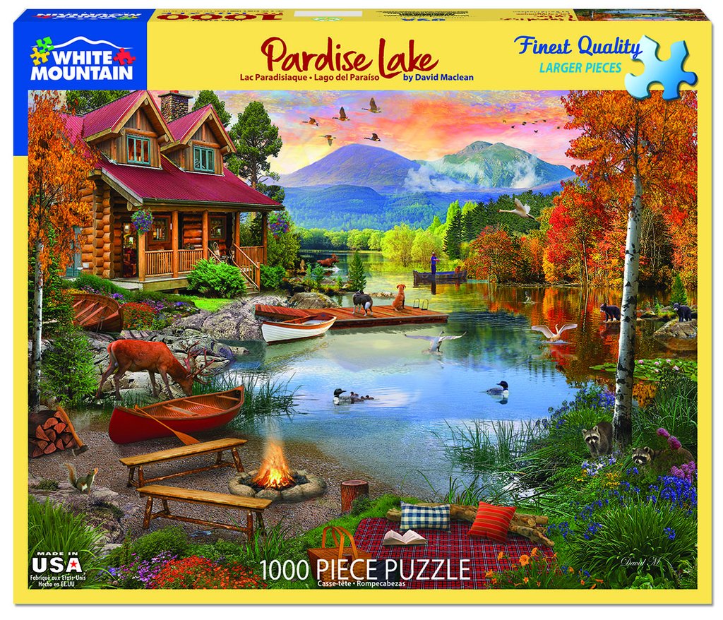 Paradise Lake 1000pc Puzzle