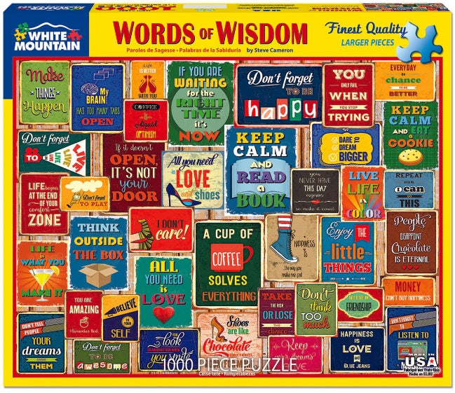 1000pc Words of Wisdom Puzzle
