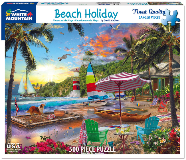 500pc Beach Holiday Puzzle