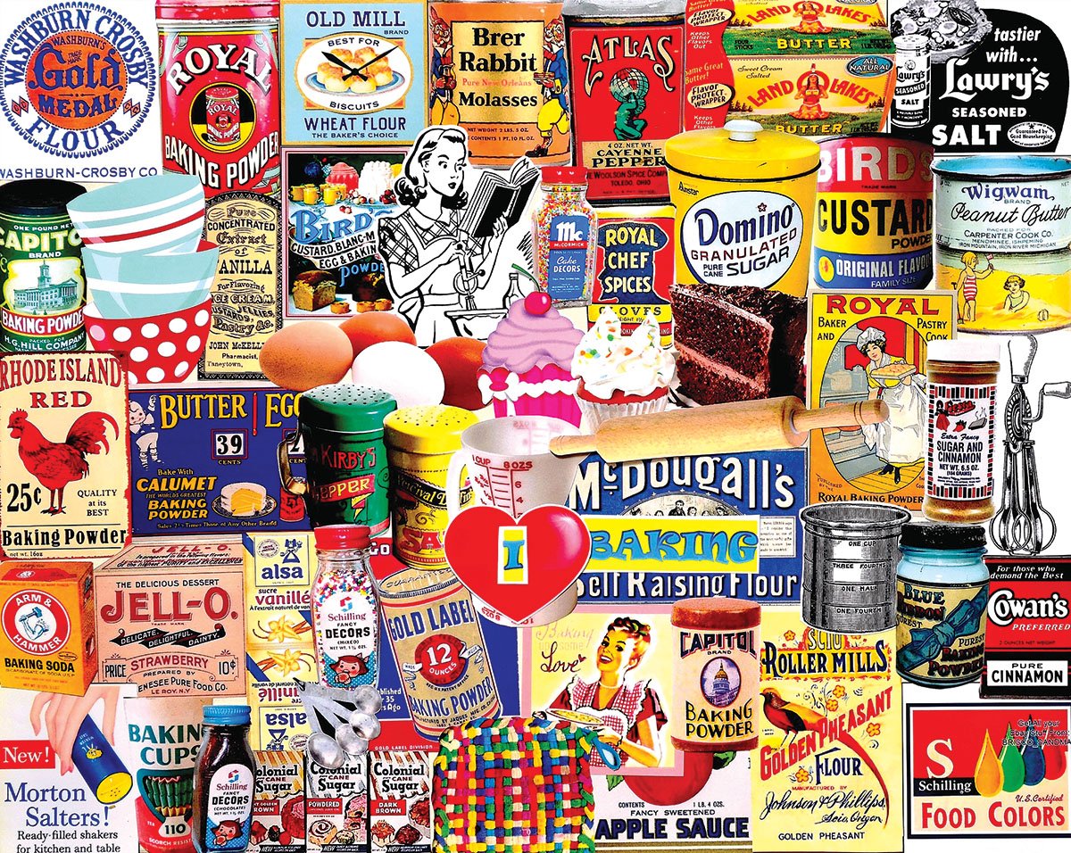 1000pc I Love Baking Puzzle