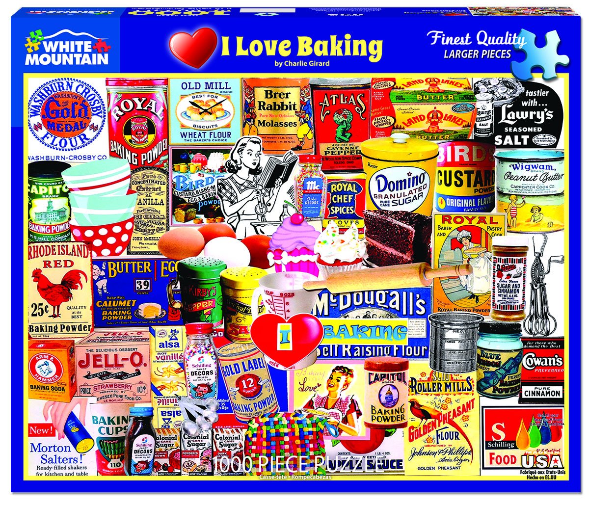 1000pc I Love Baking Puzzle