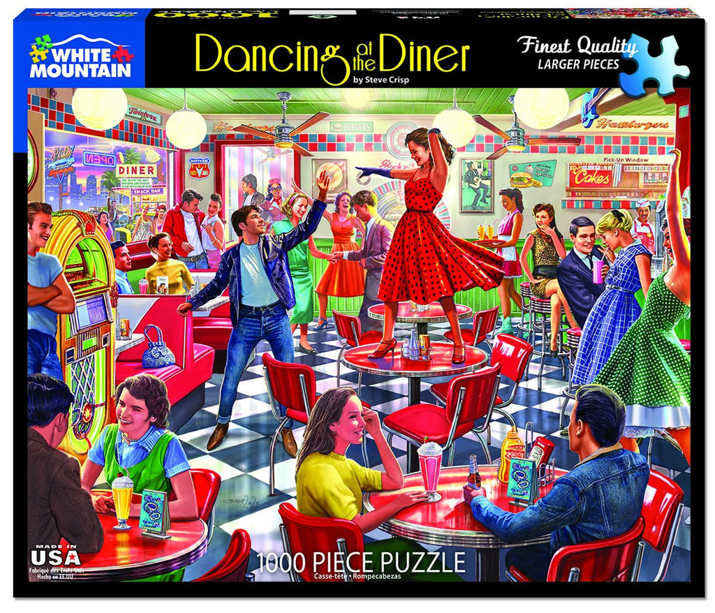 1000pc Dancing at the Diner Pu
