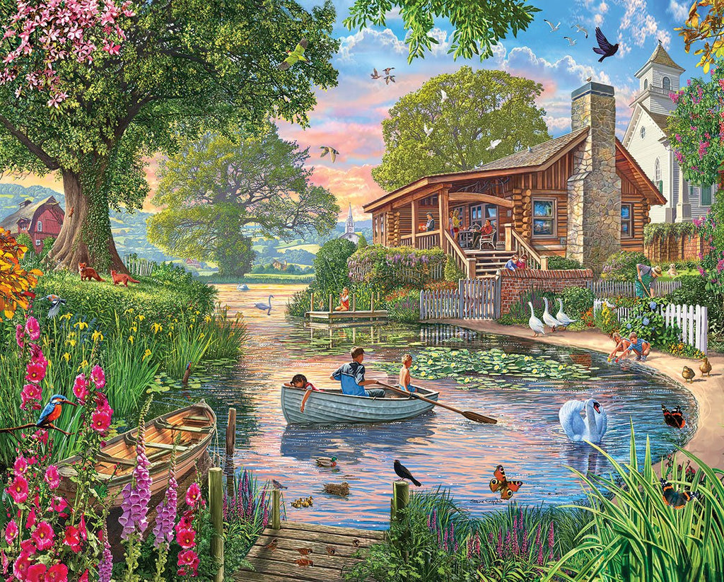 1000pc Peaceful Pond Puzzle