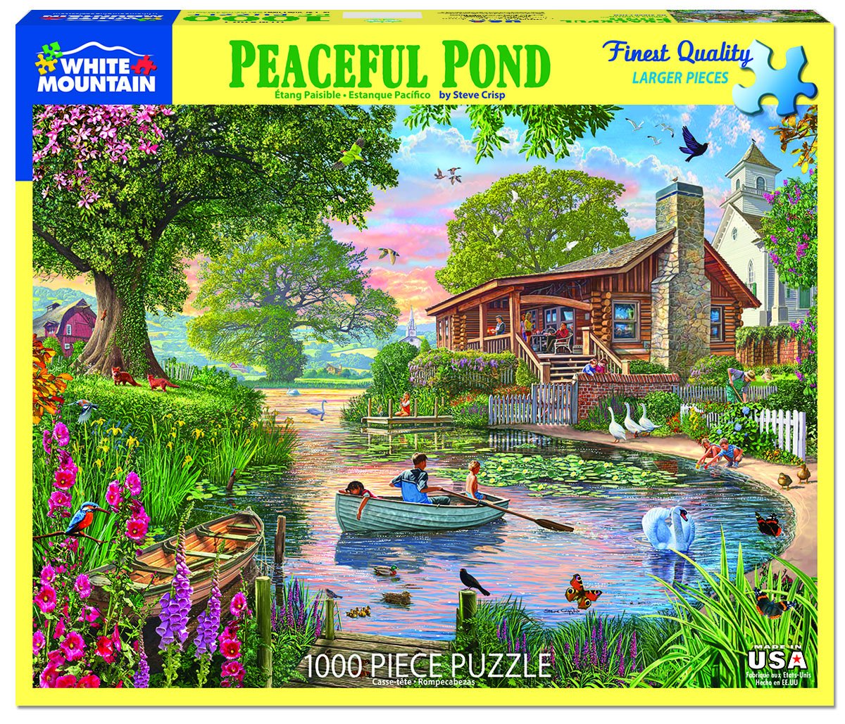 1000pc Peaceful Pond Puzzle