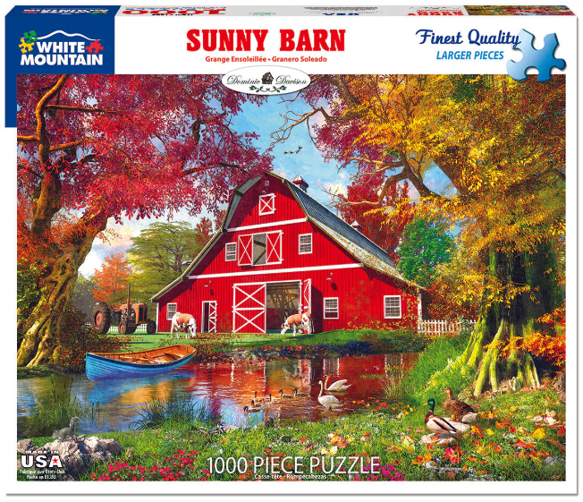 1000pc Sunny Barn Puzzle