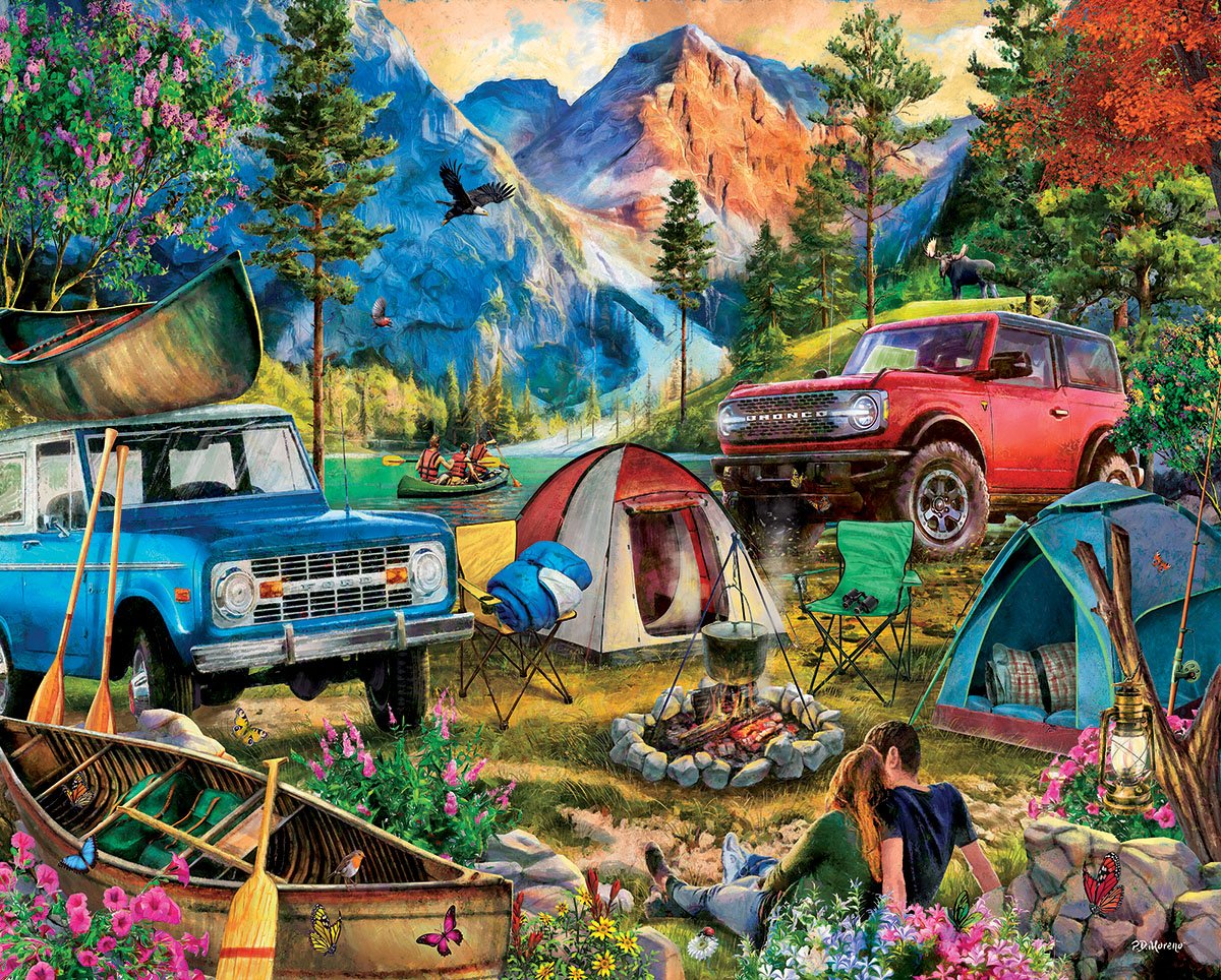 1000pc Camping Trip Puzzle
