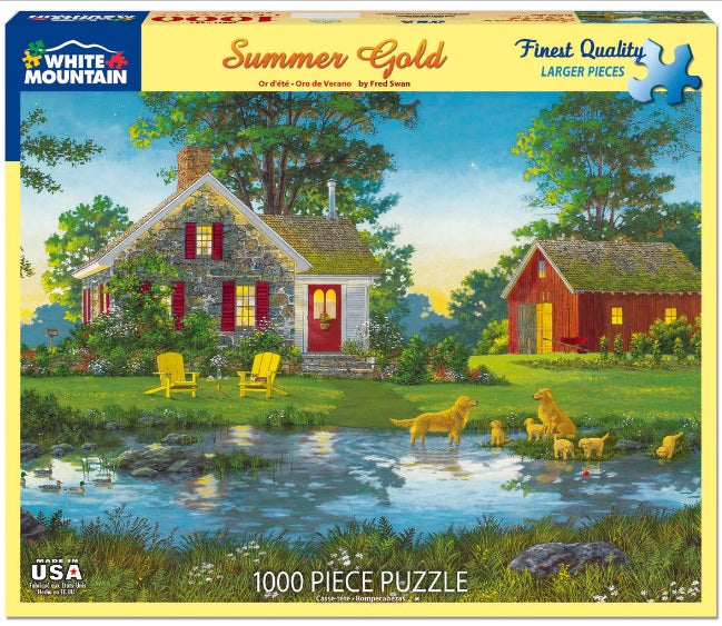 1000pc Summer Gold Puzzle