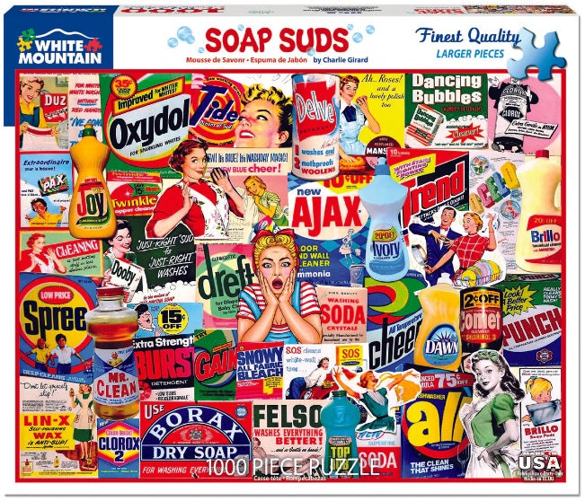 1000pc Soap Suds Puzzle