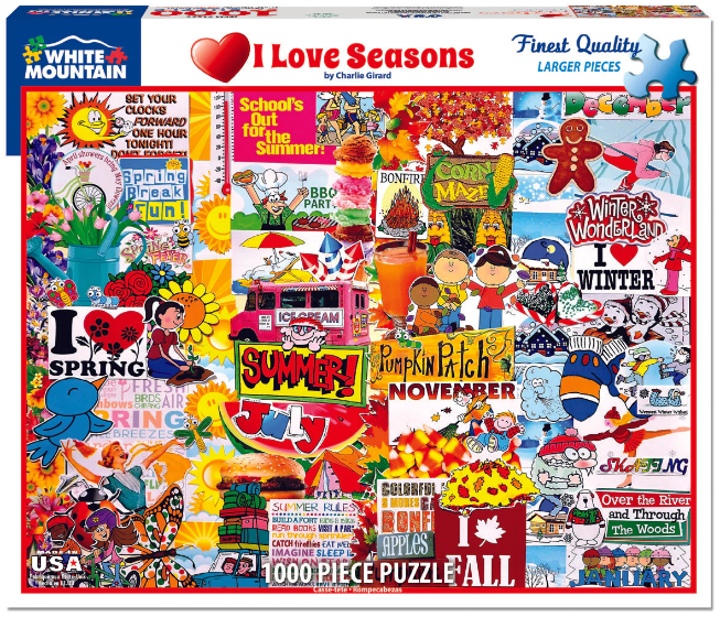 1000pc I Love Seasons Puzzle