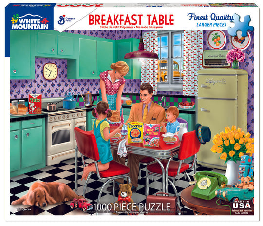 1000pc Breakfast Table Puzzle