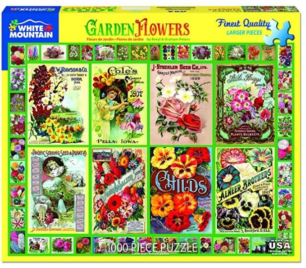 Garden Flowers 1000pc Puzzle