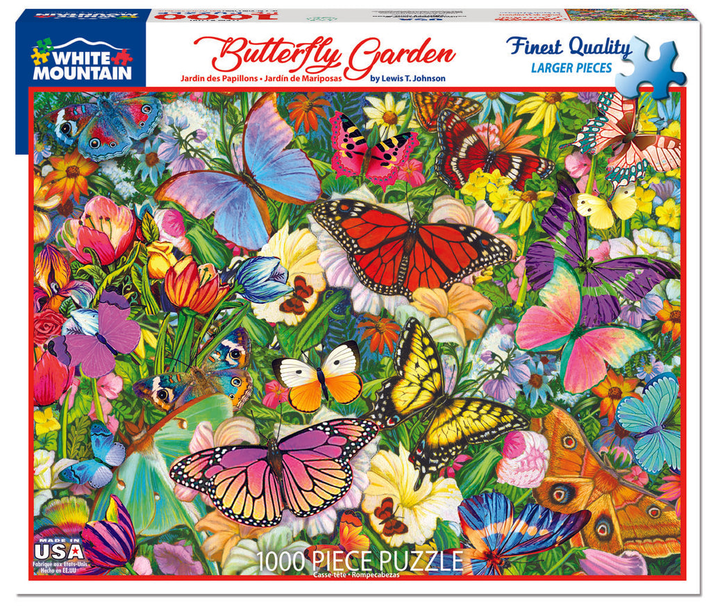 Butterfly Garden 1000pc Puzzle WMP1700