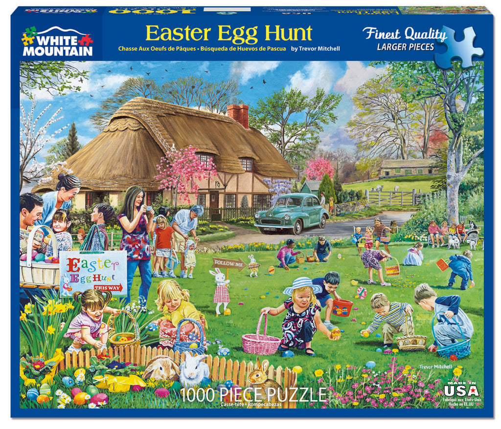 Easter Egg Hunt 1000pc Puzzle