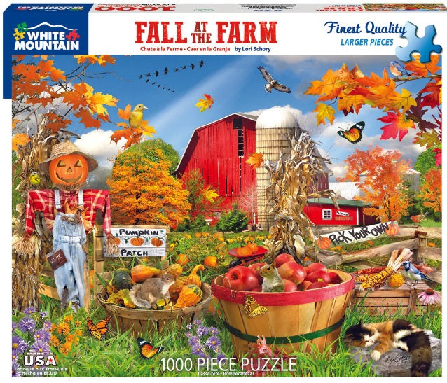 Fall at the Farm 1000pc Puzzle