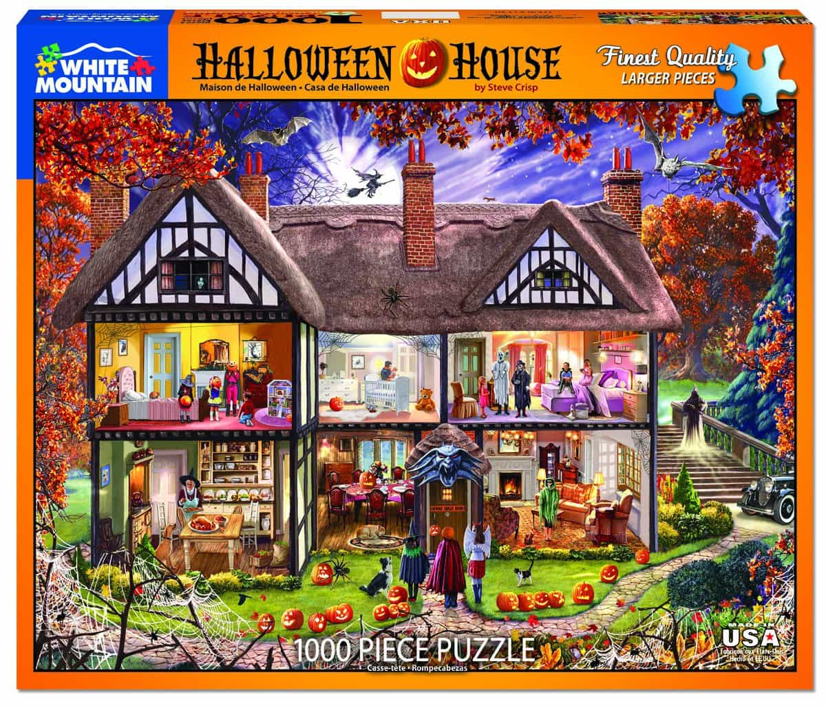 1000pc Halloween at the house