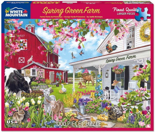 Spring Green Family 1000pc Puz