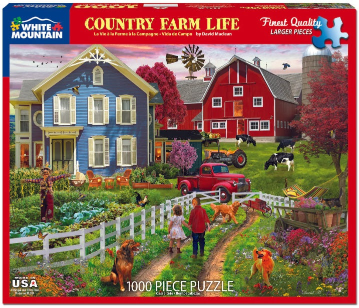 1000pc Country Farm Life Puzzl