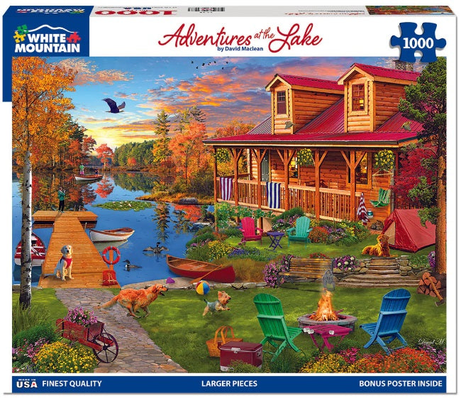 Adventures at the Lake 1000pc