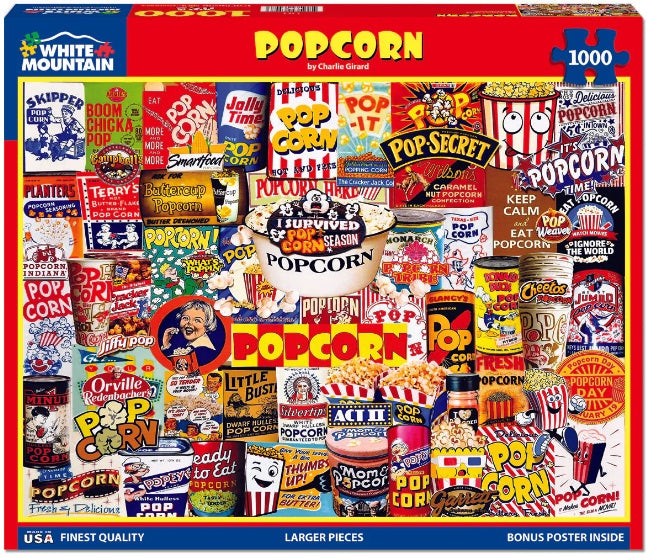 Popcorn 1000pc Puzzle