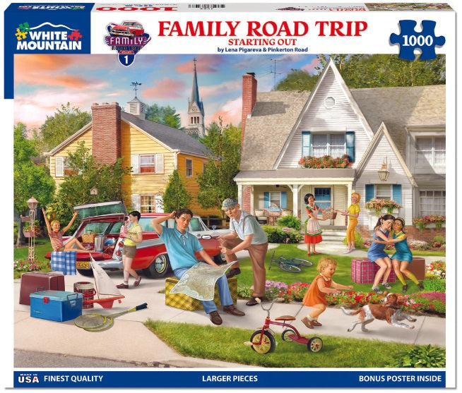 1000pc Family Road Trip Puzzle