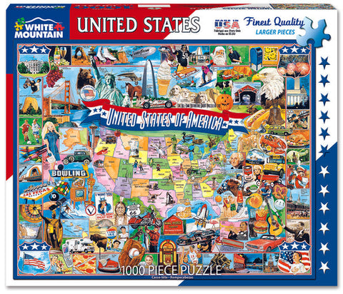 United States of America 1000pc Puzzle